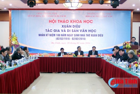 Hội thảo khoa học “Xuân Diệu - tác gia và di sản văn học” - ảnh 1