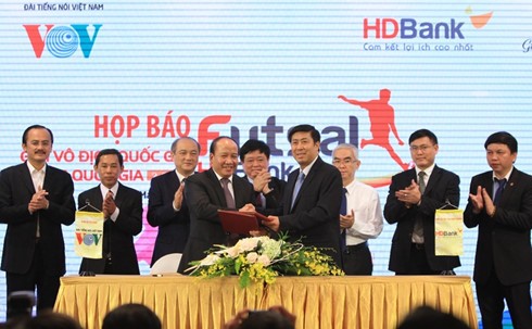 VOV phối hợp tổ chức giải vô địch quốc gia Futsal HDBank 2017 - ảnh 1