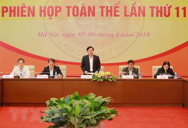 Khai mạc Phiên họp toàn thể lần thứ 11 Ủy ban Pháp luật của Quốc hội - ảnh 1