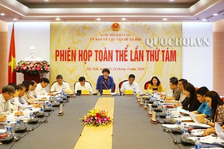  Phiên họp thứ 8, Ủy ban Các vấn đề xã hội của Quốc hội - ảnh 1