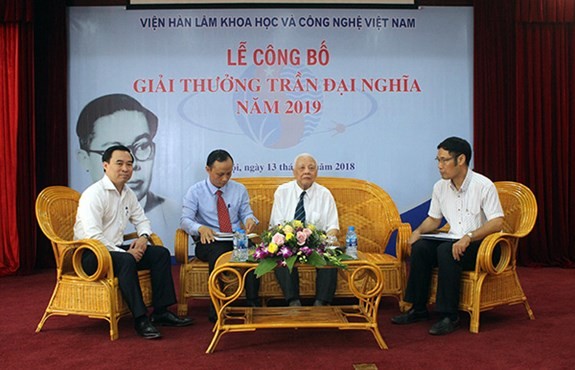 Lễ công bố Giải thưởng Trần Đại Nghĩa năm 2019 - ảnh 1