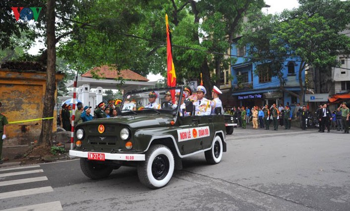 Xúc động hình ảnh lễ truy điệu nguyên Chủ tịch nước Lê Đức Anh - ảnh 12