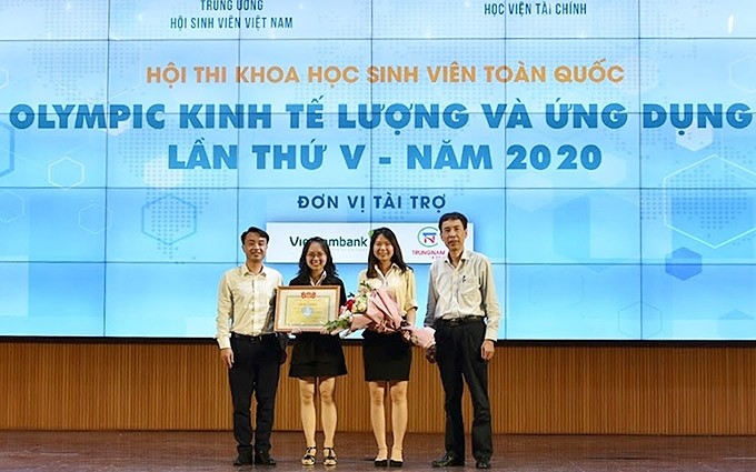 Hội thi khoa học sinh viên toàn quốc “Olympic Kinh tế lượng và Ứng dụng” - ảnh 1