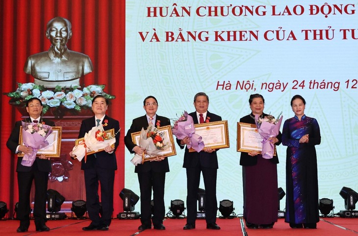 Trao tặng Huân chương Lao động cho lãnh đạo Quốc hội, lãnh đạo các cơ quan của Quốc hội - ảnh 1