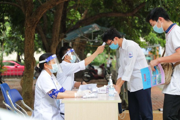 Đại học Quốc gia Hà Nội bắt đầu thi đánh giá năng lực theo phương thức giãn cách - ảnh 1