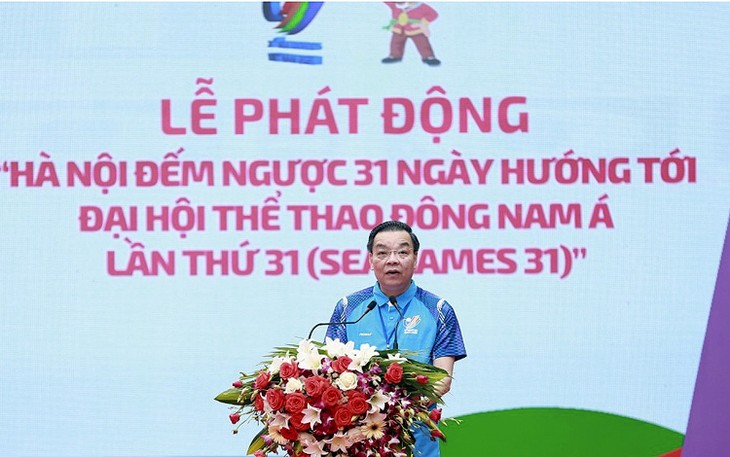 Lễ phát động Hà Nội đếm ngược 31 ngày hướng tới SEA Games 31 - ảnh 1