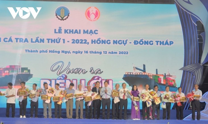 Khai mạc Lễ hội Cá tra lần thứ nhất năm 2022 tại tỉnh Đồng Tháp - ảnh 1