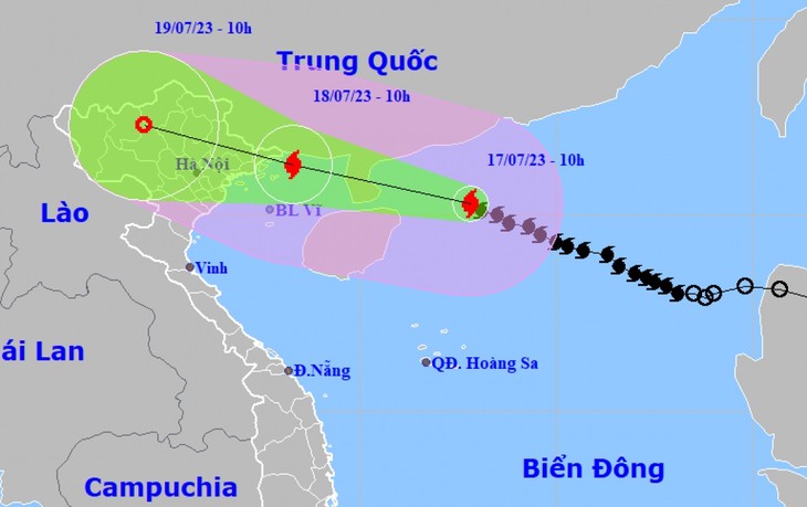 Bão số 1 giật cấp 15 tiến sát vùng biển Quảng Ninh, Hải Phòng - ảnh 1