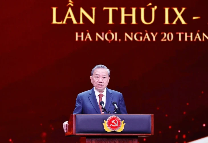 Toàn văn phát biểu của Tổng Bí thư Tô Lâm tại lễ trao giải Búa Liềm vàng 2024 - ảnh 1