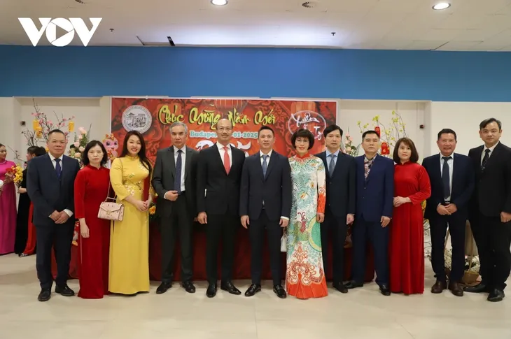Ấm áp chương trình mừng Xuân Tết Ất Tỵ 2025 tại Hungary - ảnh 3