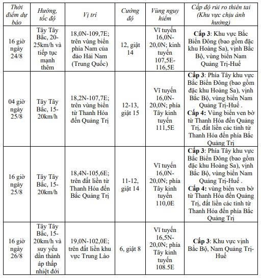 Bão số 5 di chuyển nhanh, cách đặc khu Hoàng Sa khoảng 230km - ảnh 2