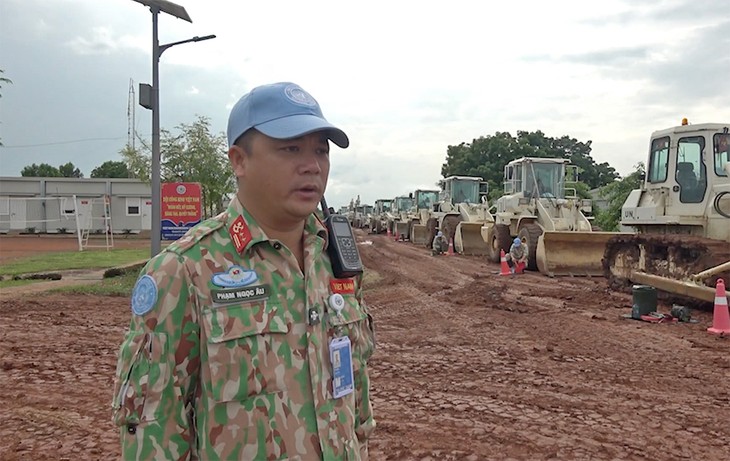 Khẳng định tinh thần chuyên nghiệp của Bộ đội Công binh Việt Nam tại Liên hợp quốc - ảnh 1