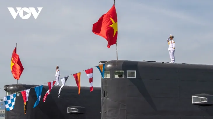 Hải quân Việt Nam phô diễn sức mạnh với Lễ diễu binh trên biển - ảnh 3