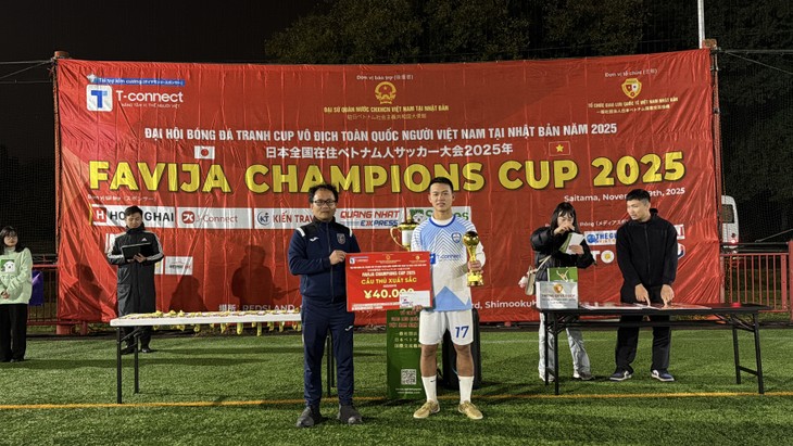  FC T-Connect Bình Định vô địch Giải bóng đá tranh cup toàn quốc người Việt Nam tại Nhật Bản - ảnh 2