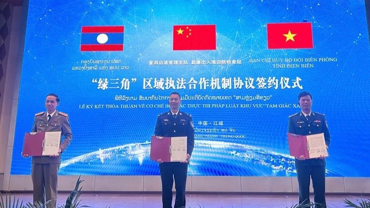 Khởi động cơ chế hợp tác thực thi pháp luật khu vực biên giới ba nước Việt Nam – Trung Quốc – Lào - ảnh 1