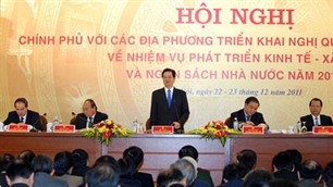 Triển khai nghị quyết của Quốc hội về phát triển KTXH và ngân sách năm 2012 - ảnh 1