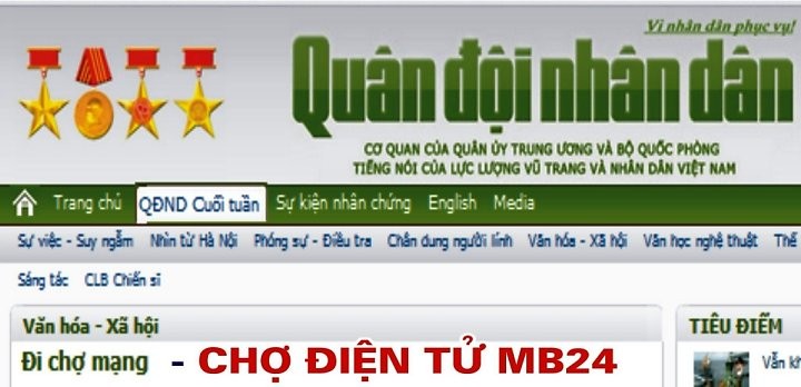 Khai trương Báo Quân đội nhân dân điện tử tiếng Hoa - ảnh 1