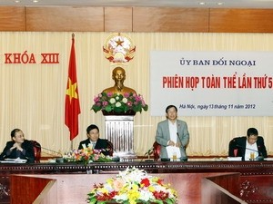 Ủy ban Đối ngoại Quốc hội họp Phiên toàn thể lần thứ 5 - ảnh 1