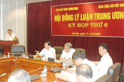 Khai mạc kỳ họp thứ 6, Hội đồng lý luận Trung ương  - ảnh 1