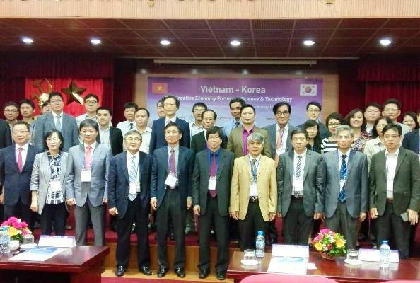 Diễn đàn vai trò khoa học và công nghệ trong đổi mới sáng tạo Việt Nam - Hàn Quốc  - ảnh 1