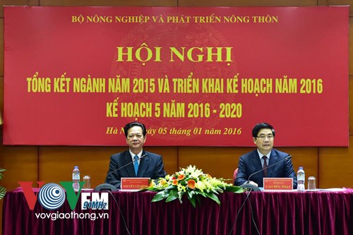 Thủ tướng chỉ đạo ngành nông nghiệp và phát triển nông thôn triển khai nhiệm vụ năm 2016 - ảnh 1