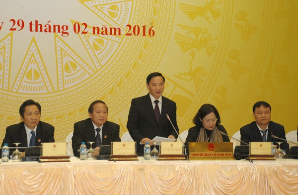 Thực hiện tốt nhiệm vụ năm 2016 một cách đồng bộ, quyết tâm trên tất cả các lĩnh vực - ảnh 1