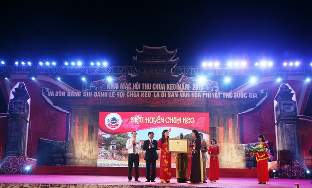 Keo Pagoda festival recognized as national cultural heritage - ảnh 1