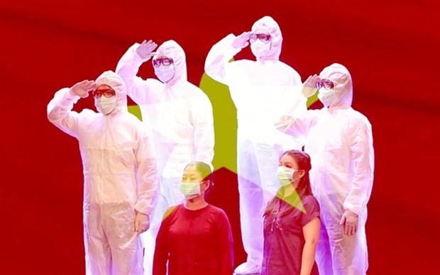 Cai luong artists release MVs honoring frontliners COVID-19 fight - ảnh 1