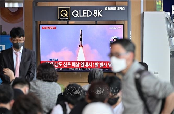 South Korea condemns North Korea’s three latest missile tests  - ảnh 1