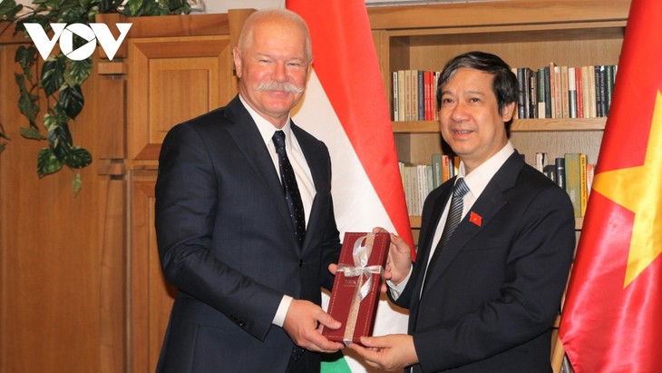 Vietnam enhances educational cooperation with Hungary - ảnh 1