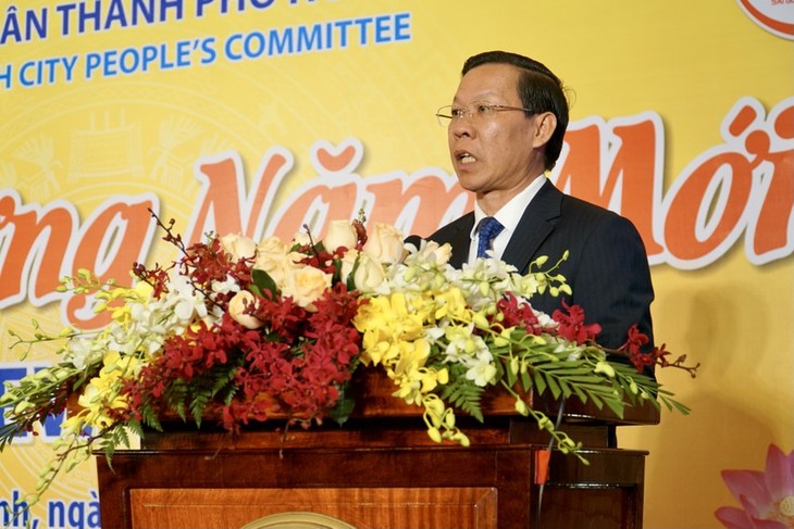 HCM City leaders meet diplomatic corps - ảnh 1