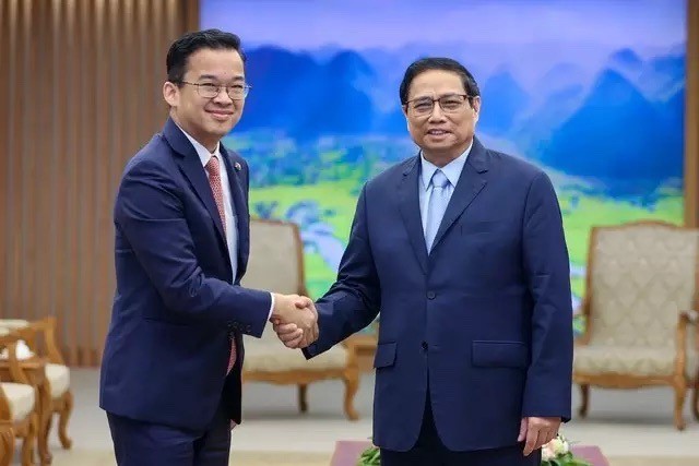 PM receives Super Energy Corporation President - ảnh 1