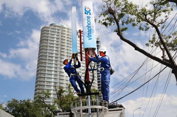 VinaPhone 5G service to serve Da Nang fireworks festival - ảnh 1