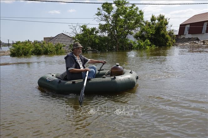 Kakhovka dam collapse causes 1.3 billion USD in damage, says Ukraine - ảnh 1