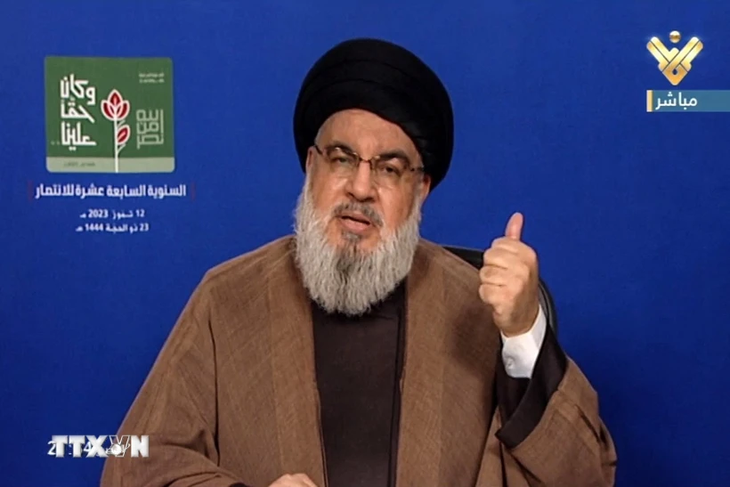 Countries react over the death of Hezbollah's supreme leader  - ảnh 1