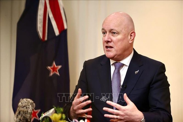 Vietnam, New Zealand see huge opportunities for cooperation: PM Luxon - ảnh 1