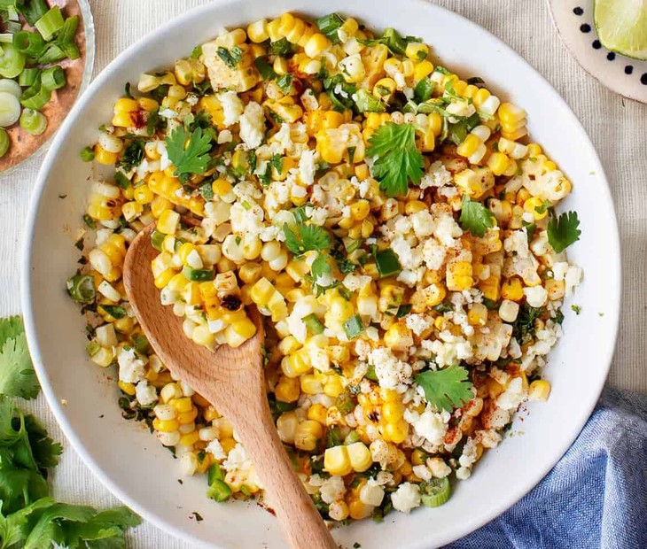 Grilled Corn Salad for summer party - ảnh 1