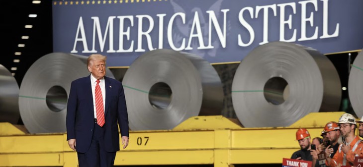 Trump says he plans to double steel, aluminum tariffs to 50% - ảnh 1