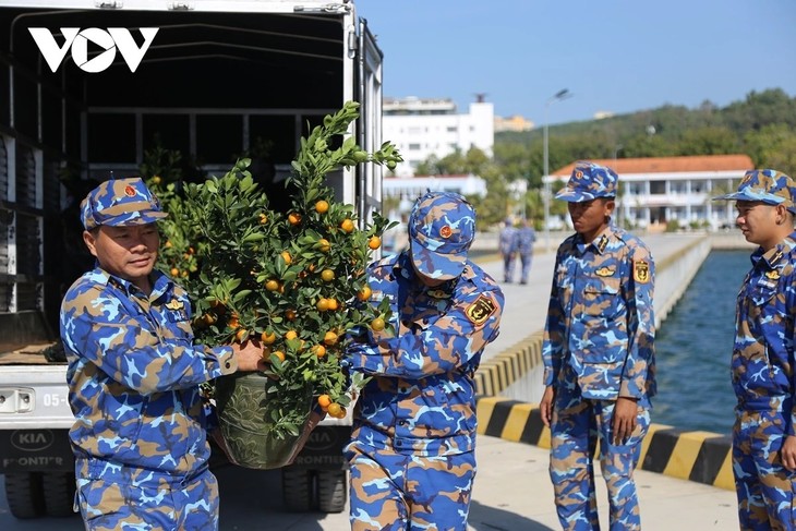 Naval Region 5 begins Tet visit to southwestern island  - ảnh 1