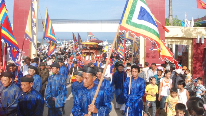 พิธีkhao lề thếทหารHoàng Sa และวัฒนธรรมพื้นเมืองของชาวประมง - ảnh 3