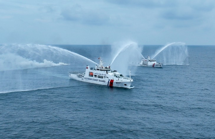 Vietnamese, Indonesian coast guards hold joint exercise - ảnh 1