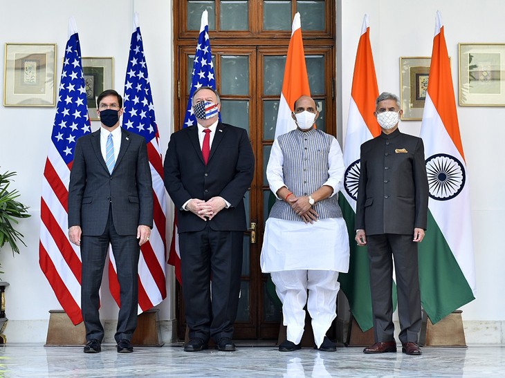 Диалог в формате «2+2» Индия – США: Укрепление сотрудничества в области обороны и безопасности - ảnh 1