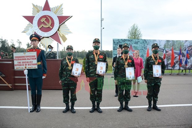 АрМИ 2021: Вьетнам завоевал бронзовую медаль на конкурсе «Меридиан» - ảnh 1