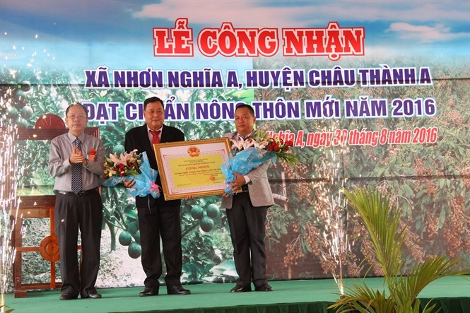 Tỉnh Hậu Giang công nhận xã thứ 20 đạt chuẩn nông thôn mới - ảnh 1