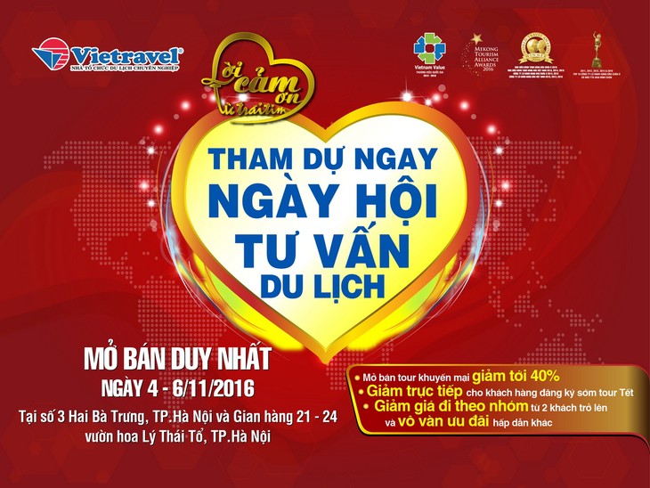 Ngày hội tư vấn du lịch Vietravel’s Day 2017  - ảnh 1