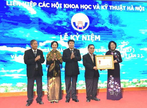  Liên hiệp các Hội Khoa học và Kỹ thuật Hà Nội tổ chức kỷ niệm 35 năm ngày thành lập - ảnh 1