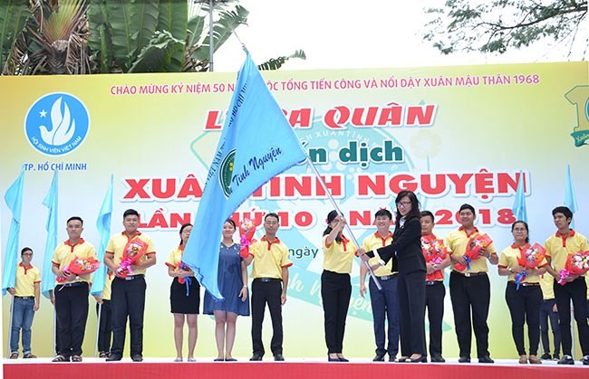  Hơn 30.000 chiến sĩ ra quân chiến dịch Xuân tình nguyện 2018 - ảnh 1