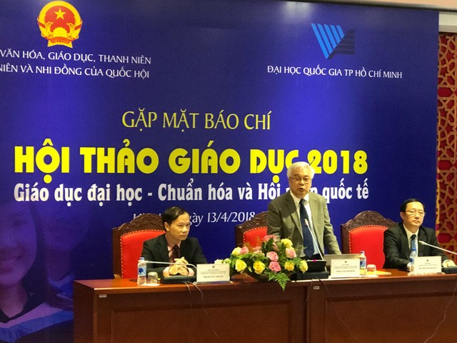 Hội thảo “Giáo dục đại học – Chuẩn hóa và Hội nhập quốc tế”  - ảnh 1