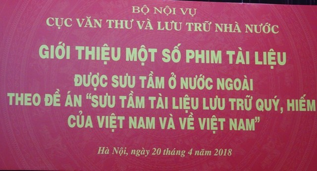 Công bố  3 bộ phim tư liệu quý hiếm sưu tầm ở Pháp về Việt Nam - ảnh 1