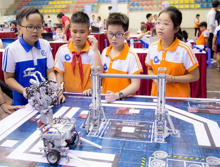 Cuộc thi Robothon 2018 góp phần phát triển tư duy khoa học và khả năng lập trình học sinh - ảnh 1